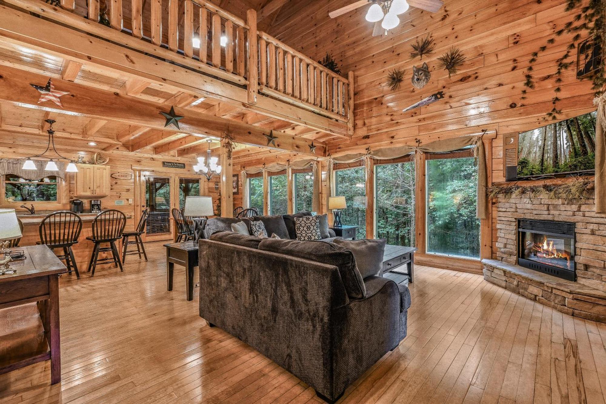 Mountain Spirit Cabin Waldens Creek 外观 照片